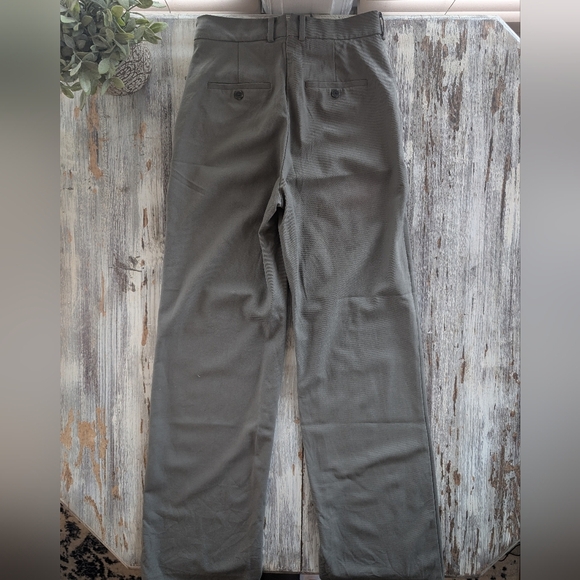 Aritzia Babaton Agency Pant City Wool Olive Green Women's 2 - Picture 7 of 11